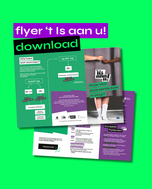 't Is aan u! - infoflyer - gratis download